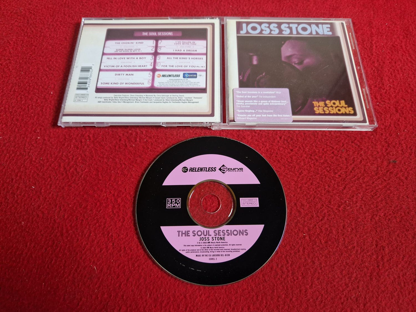 JOSS STONE THE SOUL SESSIONS CD