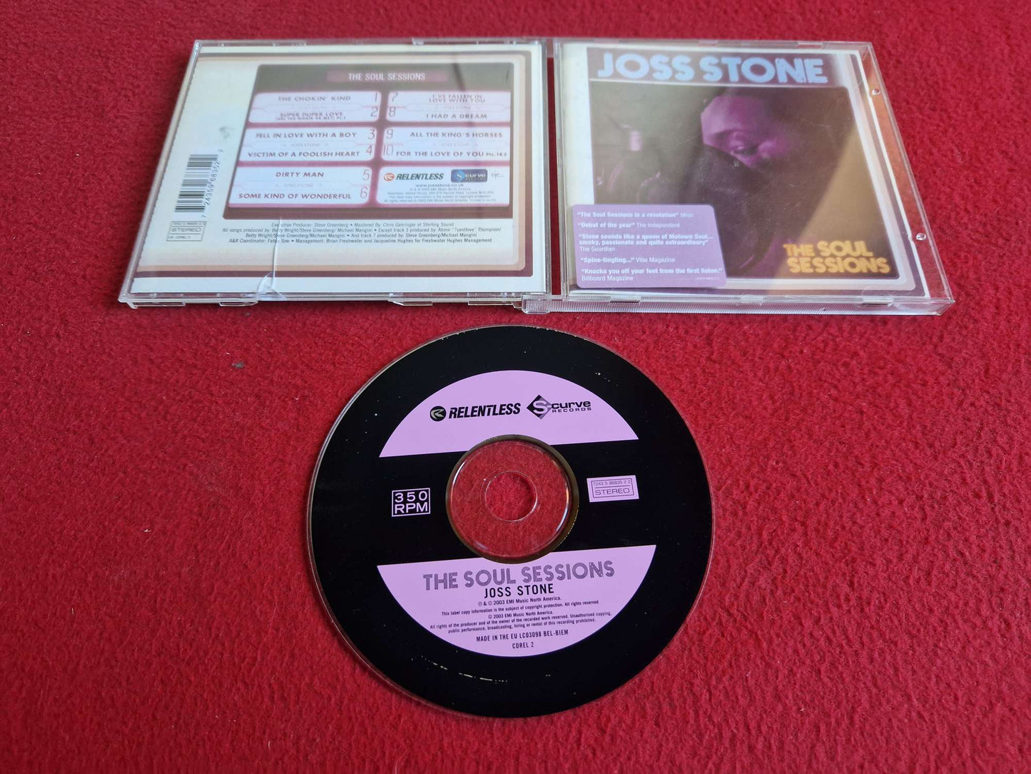 JOSS STONE THE SOUL SESSIONS CD