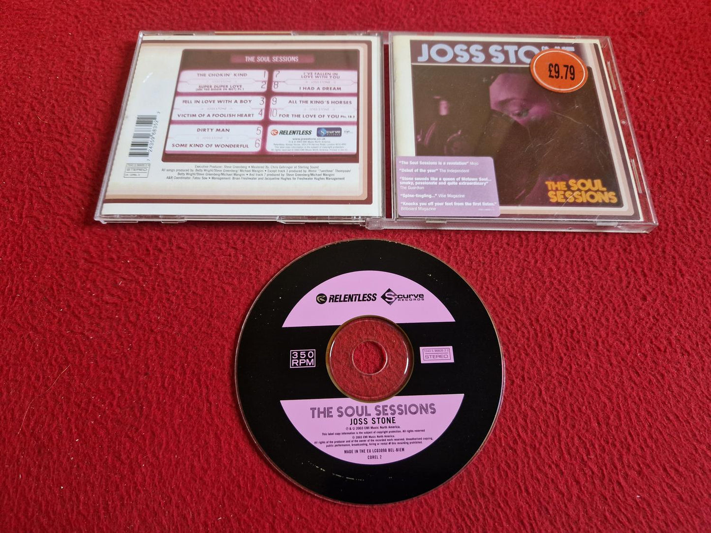 JOSS STONE THE SOUL SESSIONS CD