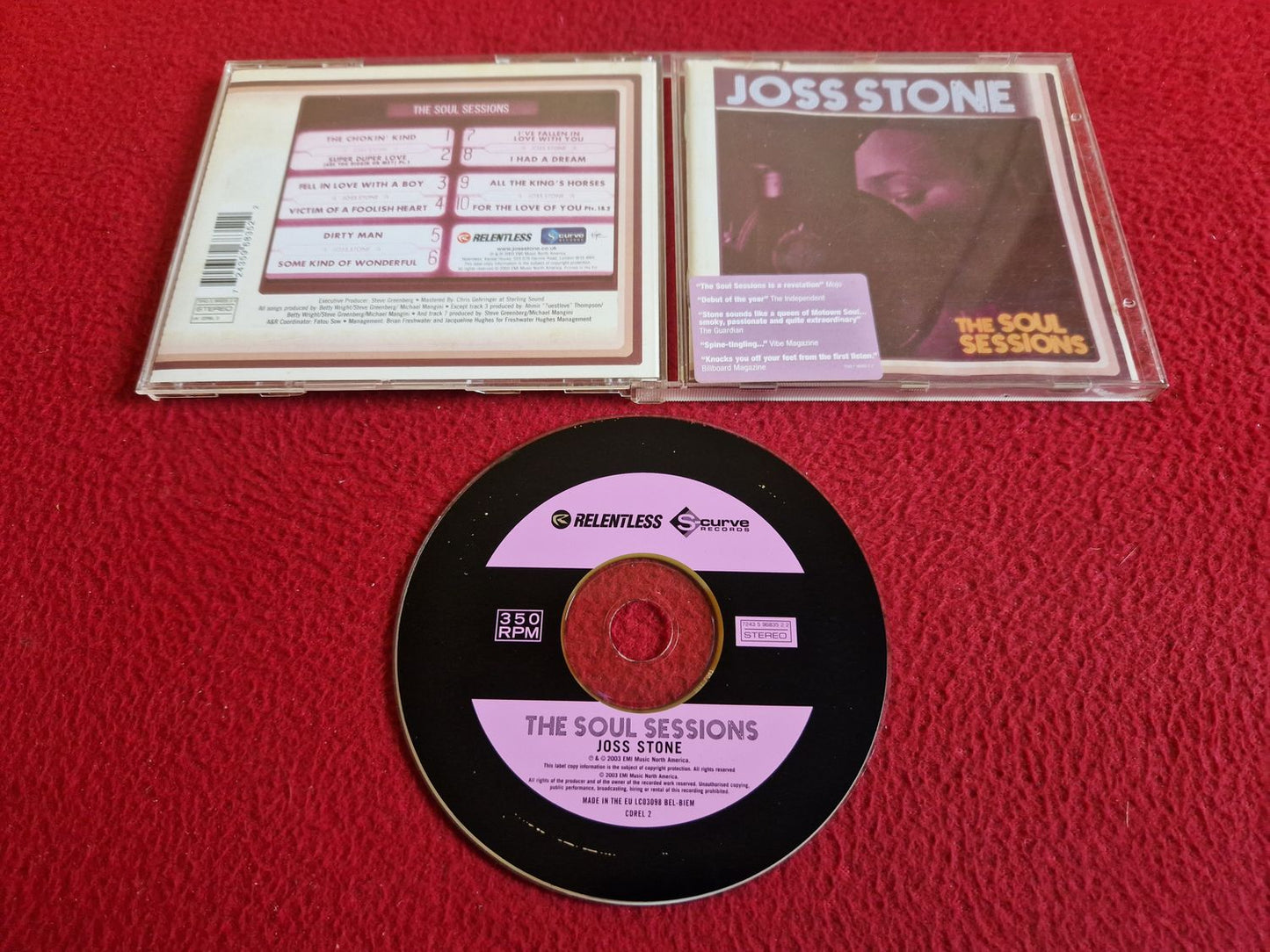 JOSS STONE THE SOUL SESSIONS CD