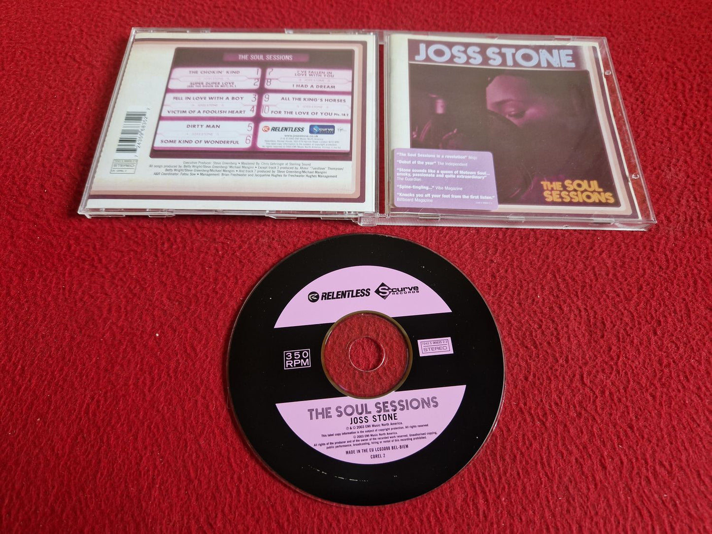 JOSS STONE THE SOUL SESSIONS CD