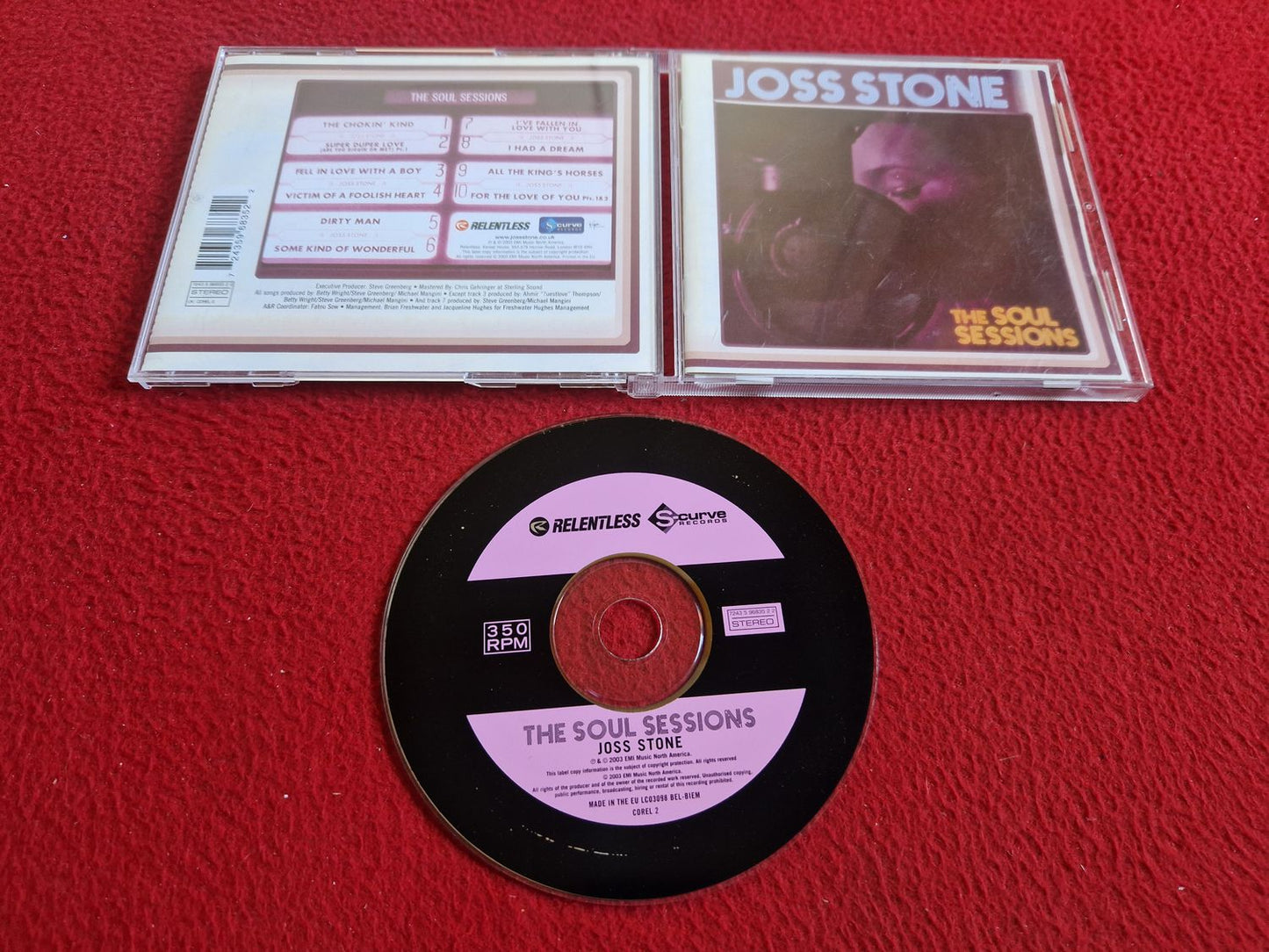 JOSS STONE THE SOUL SESSIONS CD