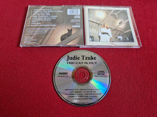 JUDIE TZUKE THE CAT IS OUT CD