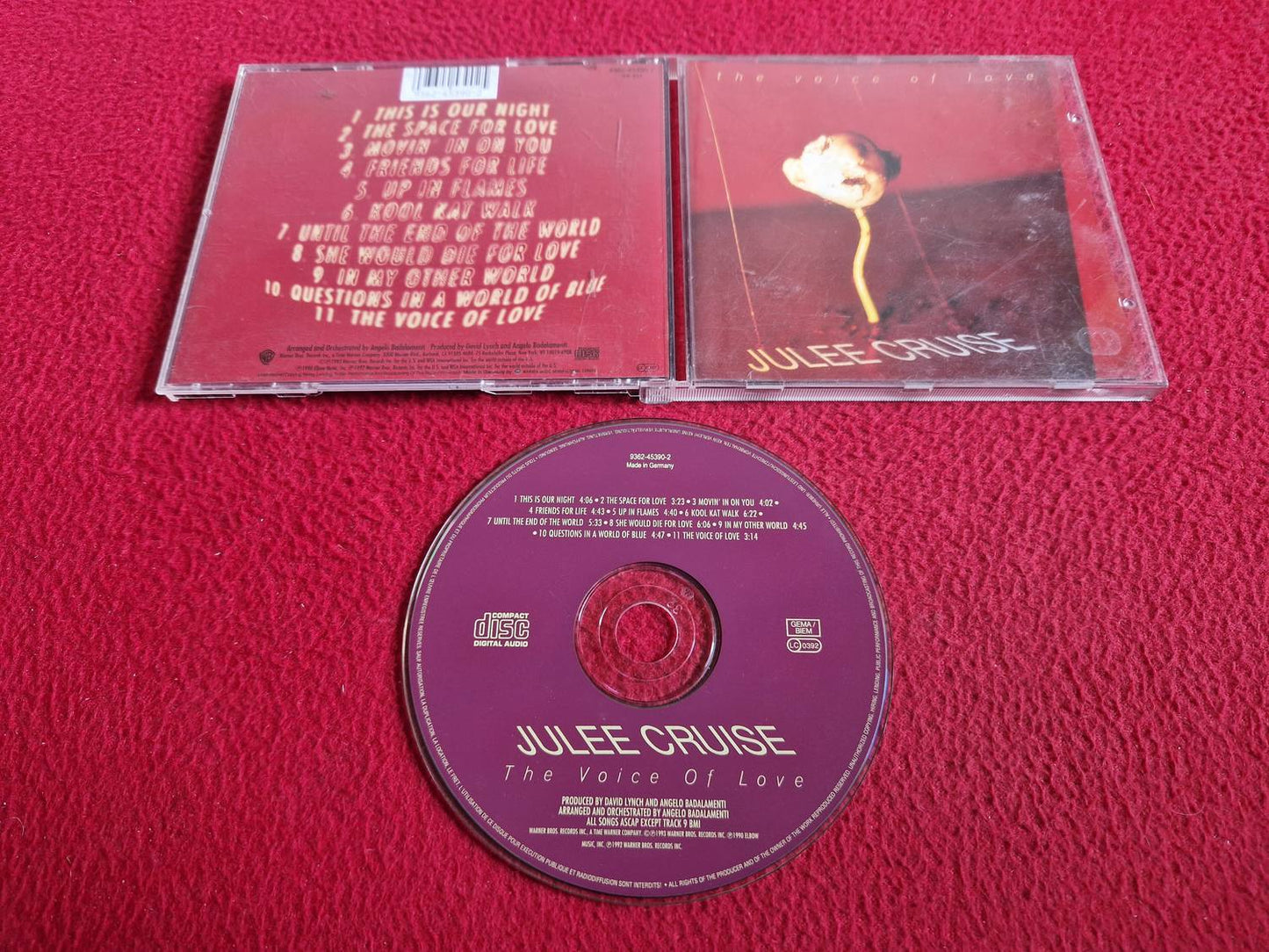 JULEE CRUISEE THE VOICE OF LOVE CD