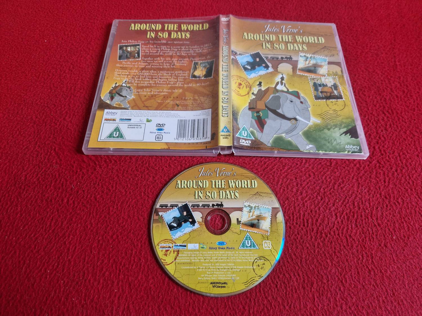 JULES VERNE'S AROUND THE WORL IN 80 DAYS DVD