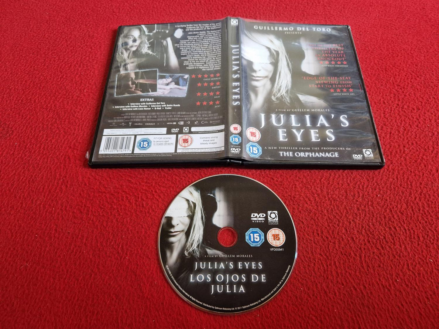 JULIA'S EYES DVD
