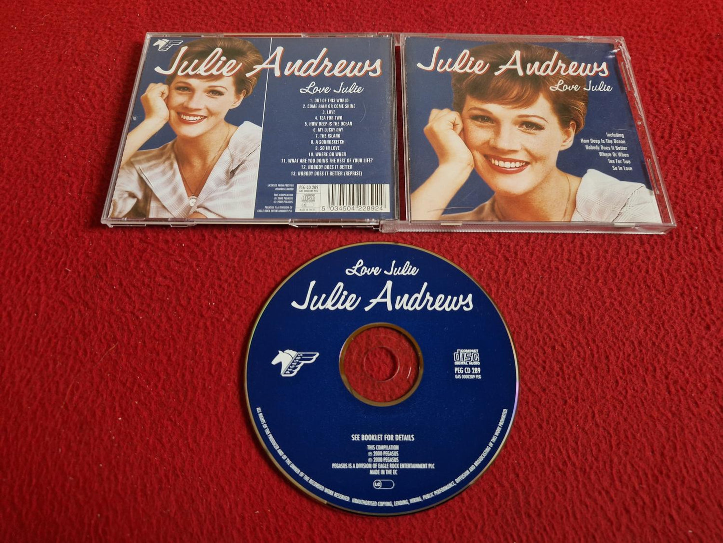 JULIE ANDREWS LOVE JULIE CD