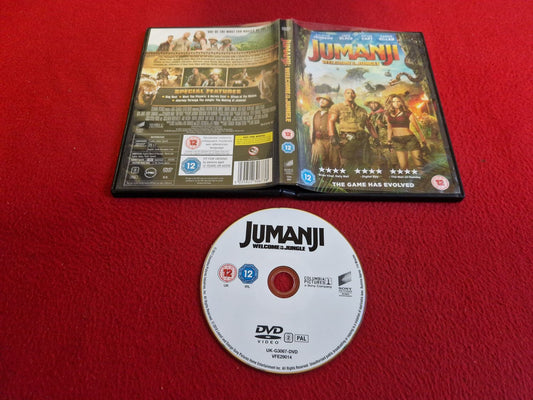 JUMANJI WELCOME TO THE JUNGLE DVD