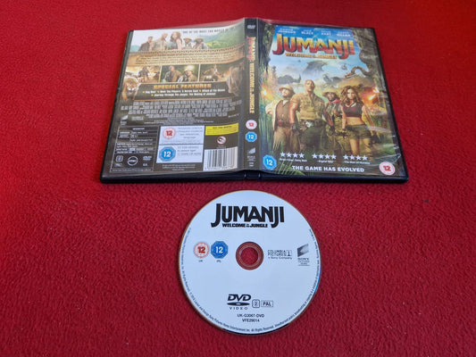 JUMANJI WELCOME TO THE JUNGLE DVD