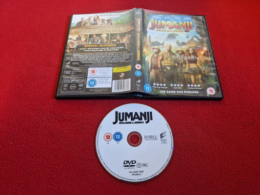 JUMANJI WELCOME TO THE JUNGLE DVD