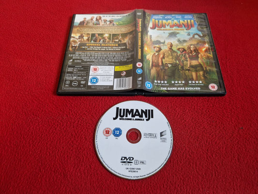 JUMANJI WELCOME TO THE JUNGLE DVD