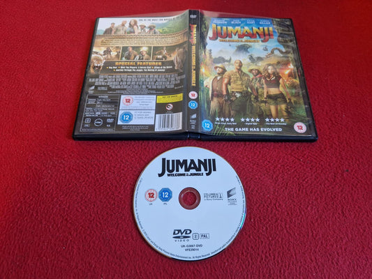 JUMANJI WELCOME TO THE JUNGLE DVD