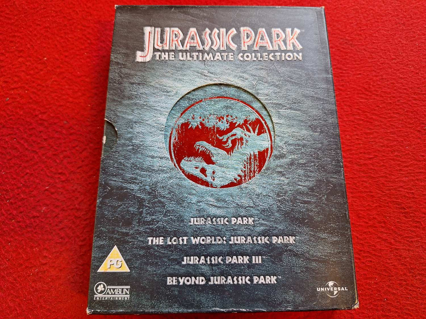 JURASSIC PARK THE ULTIMATE COLLECTION BOX DVD