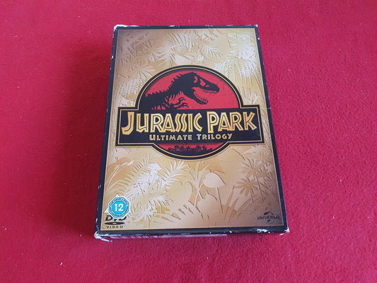JURASSIC PARK ULTIMATE TRILOGY BOX till DVD