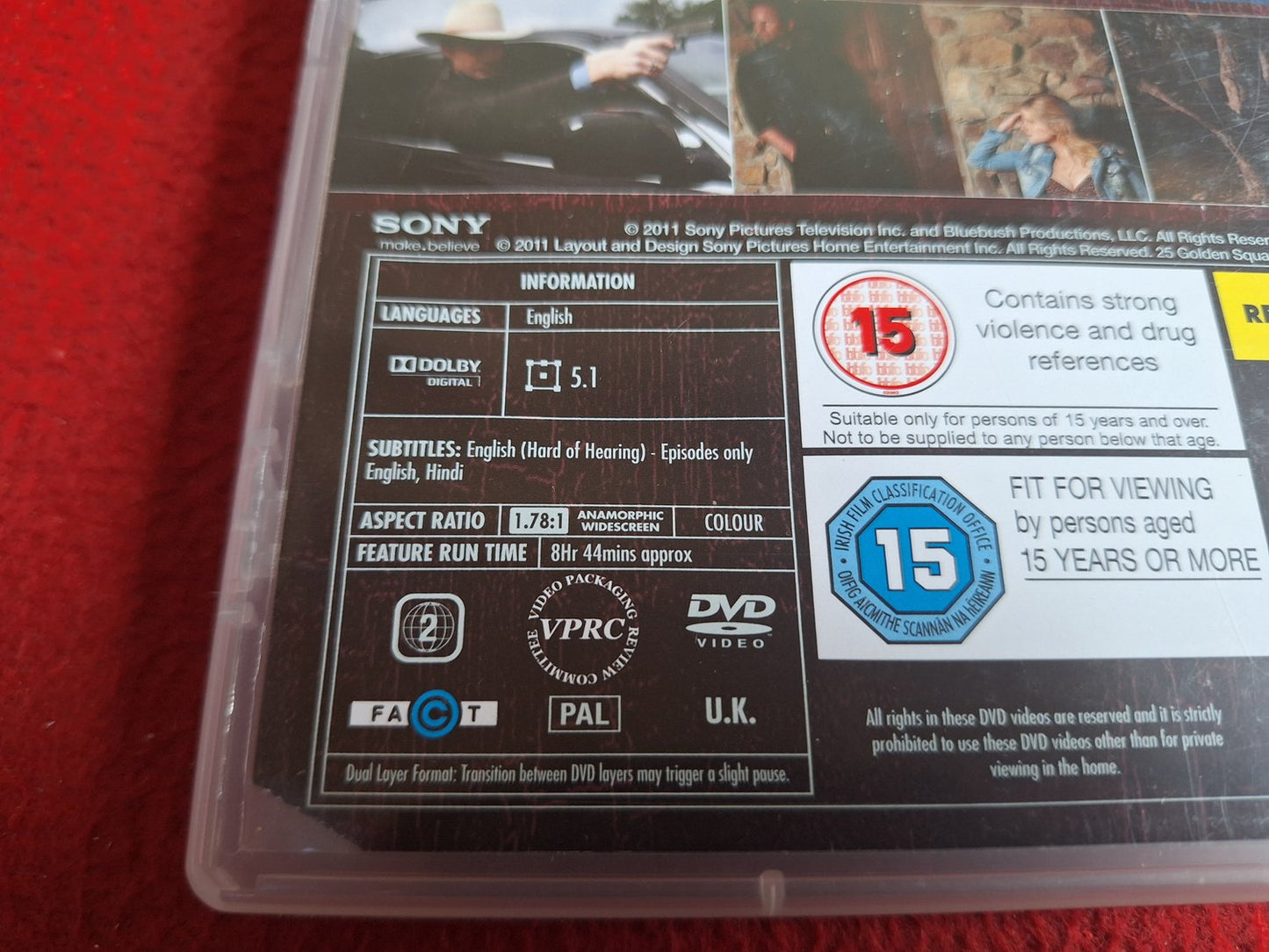 JUSTIFIED SEASON 2 BOX DVD