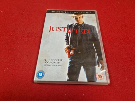 JUSTIFIED THE COMPLETE SEASON 1 BOX till DVD