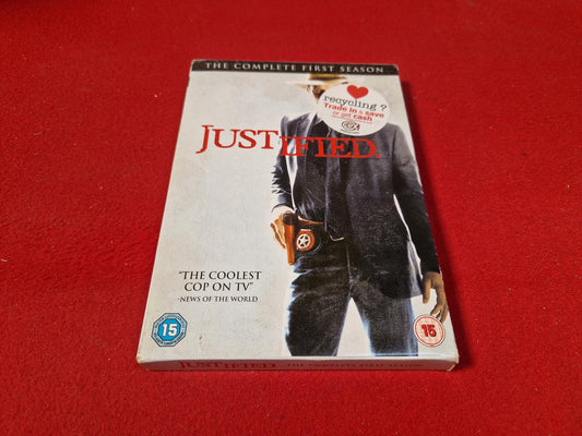 JUSTIFIED THE COMPLETE SEASON 1 BOX till DVD