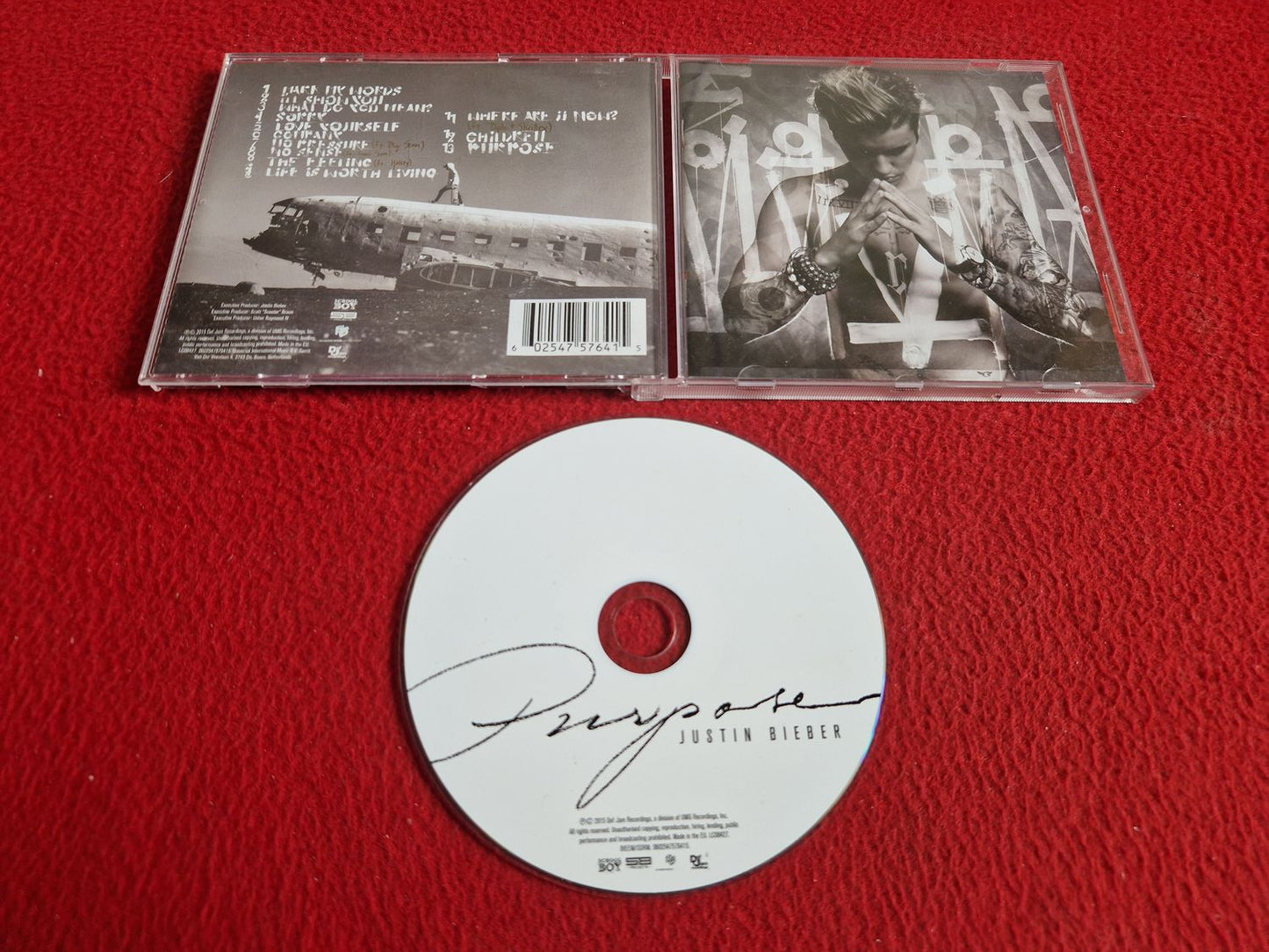 JUSTIN BIEBER PURPOSE CD