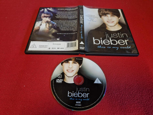 JUSTIN BIEBER THIS IS MY WORLD till DVD