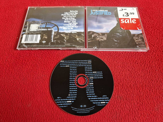 JUSTIN TIMBERLAKE JUSTIFIED CD