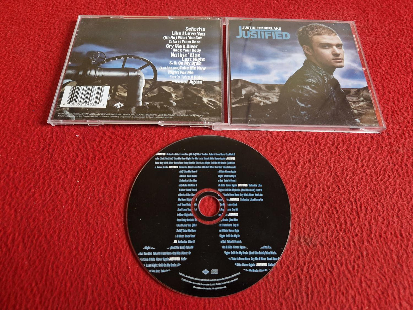 JUSTIN TIMBERLAKE JUSTIFIED CD