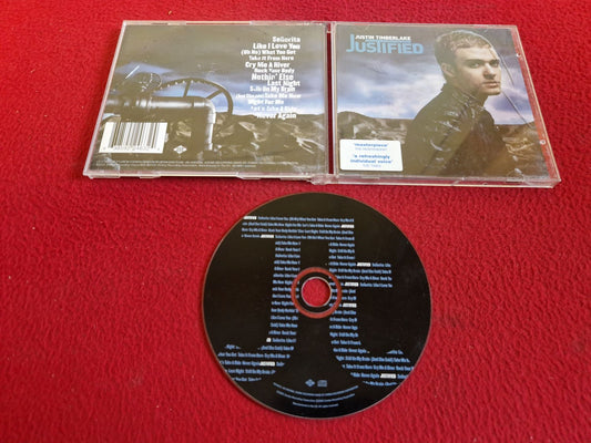 JUSTIN TIMBERLAKE JUSTIFIED CD