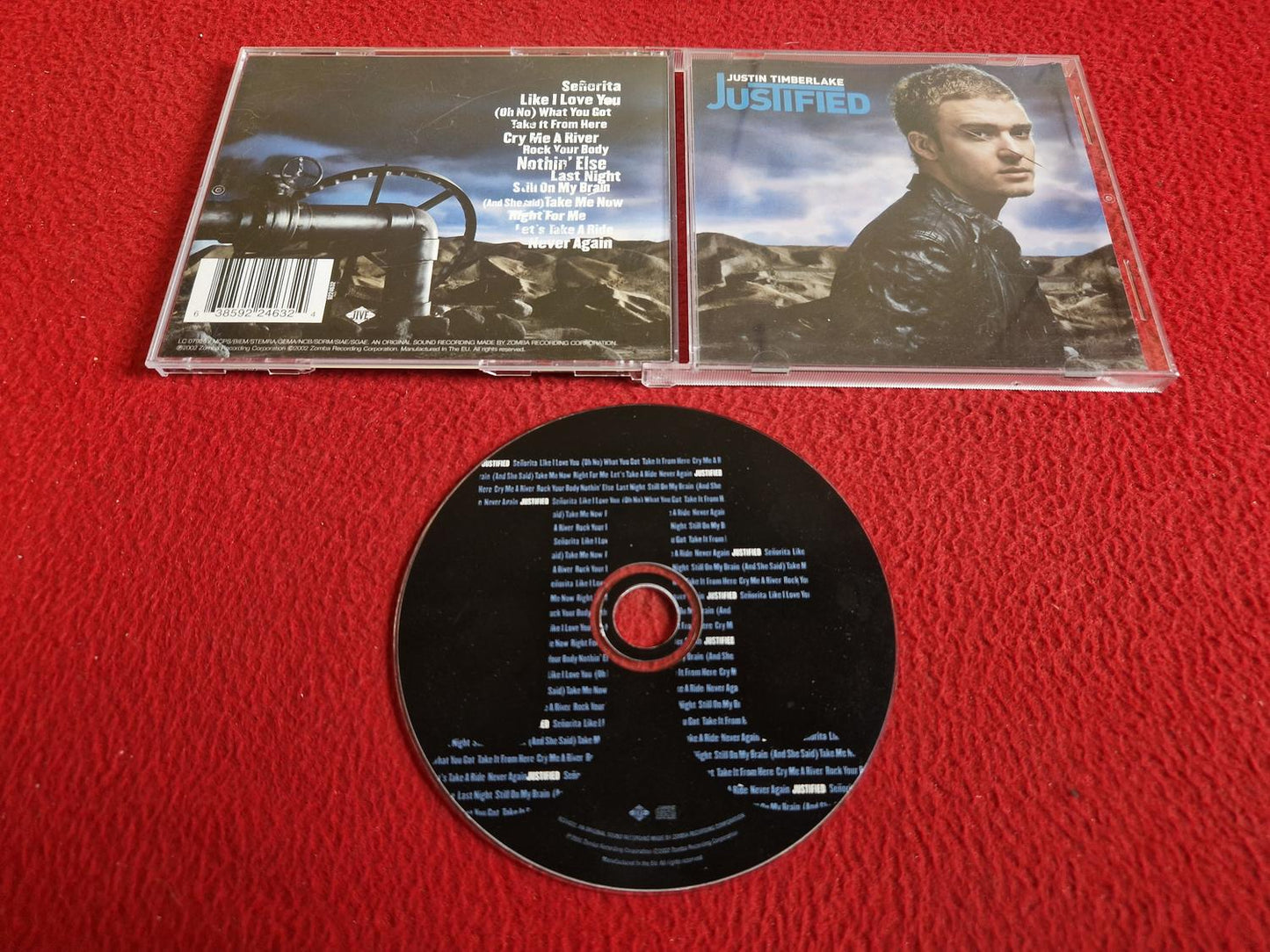 JUSTIN TIMBERLAKE JUSTIFIED CD