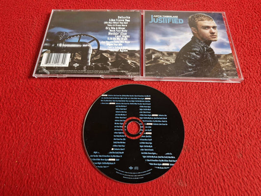 JUSTIN TIMBERLAKE JUSTIFIED CD