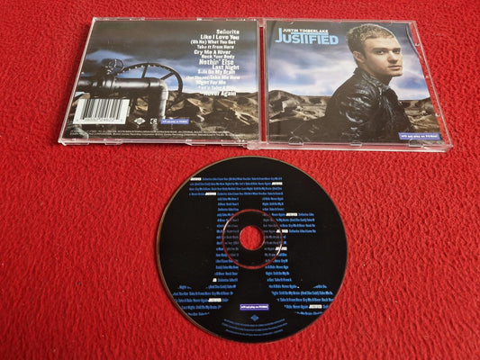 JUSTIN TIMBERLAKE JUSTIFIED CD