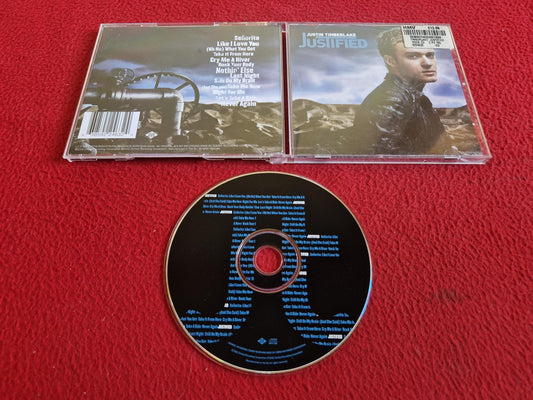 JUSTIN TIMBERLAKE JUSTIFIED CD