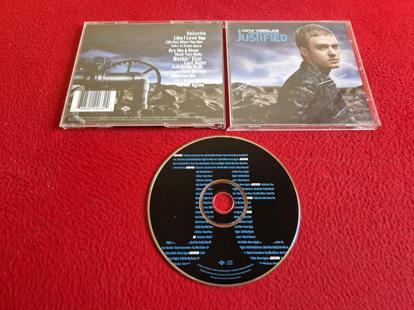 JUSTIN TIMBERLAKE JUSTIFIED CD