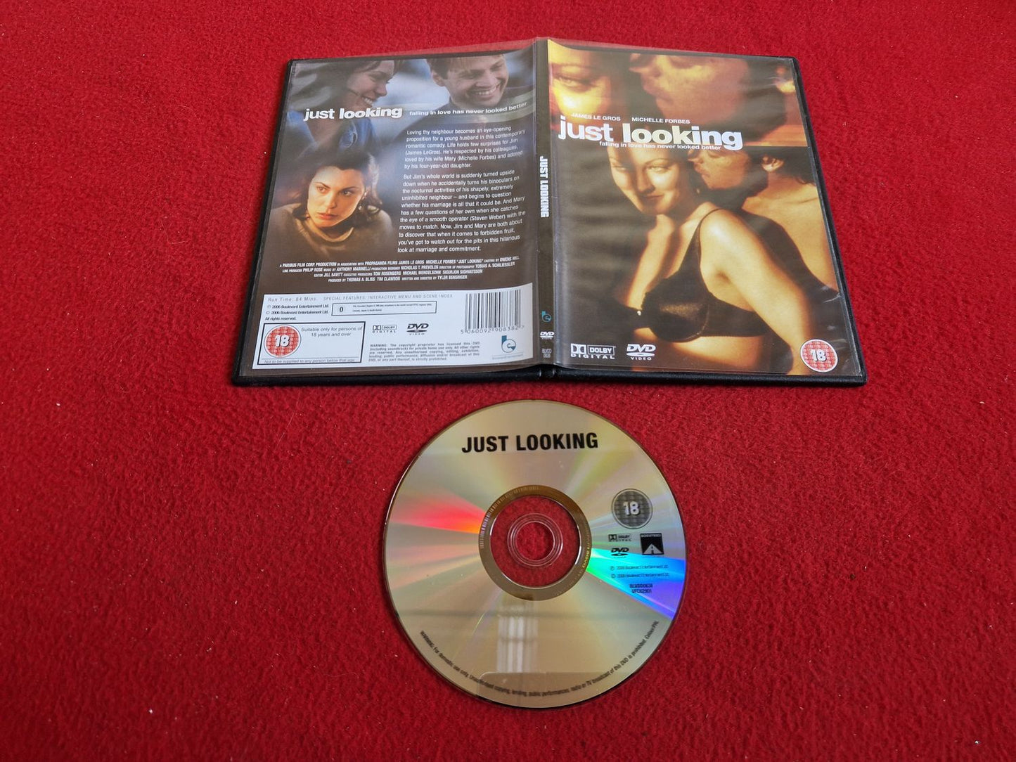 JUST LOOKING till DVD