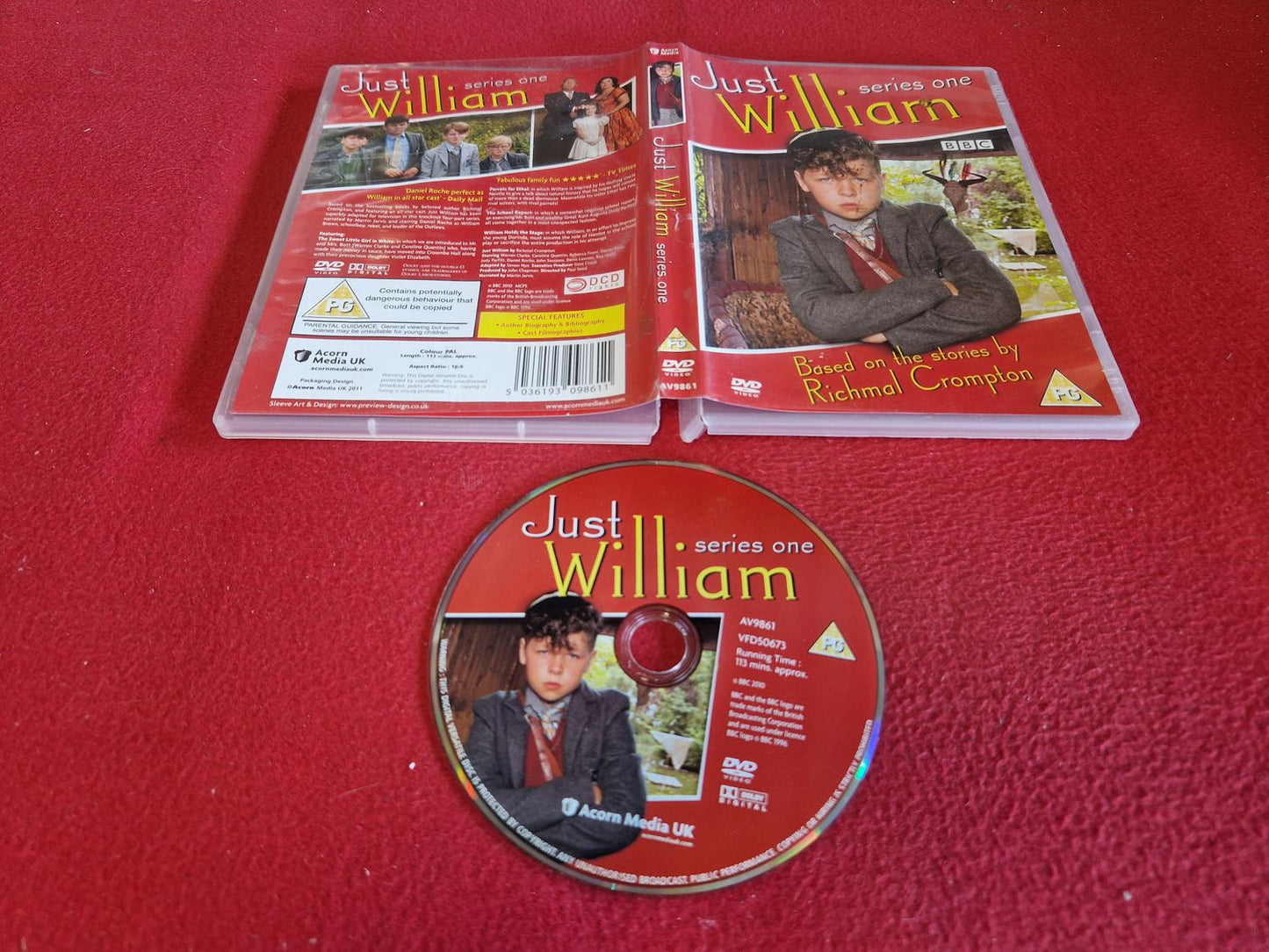 JUST WILLIAM SERIES 1 till DVD