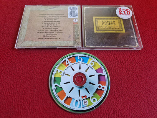 KAISER CHIEFS EMPLOYMENT CD