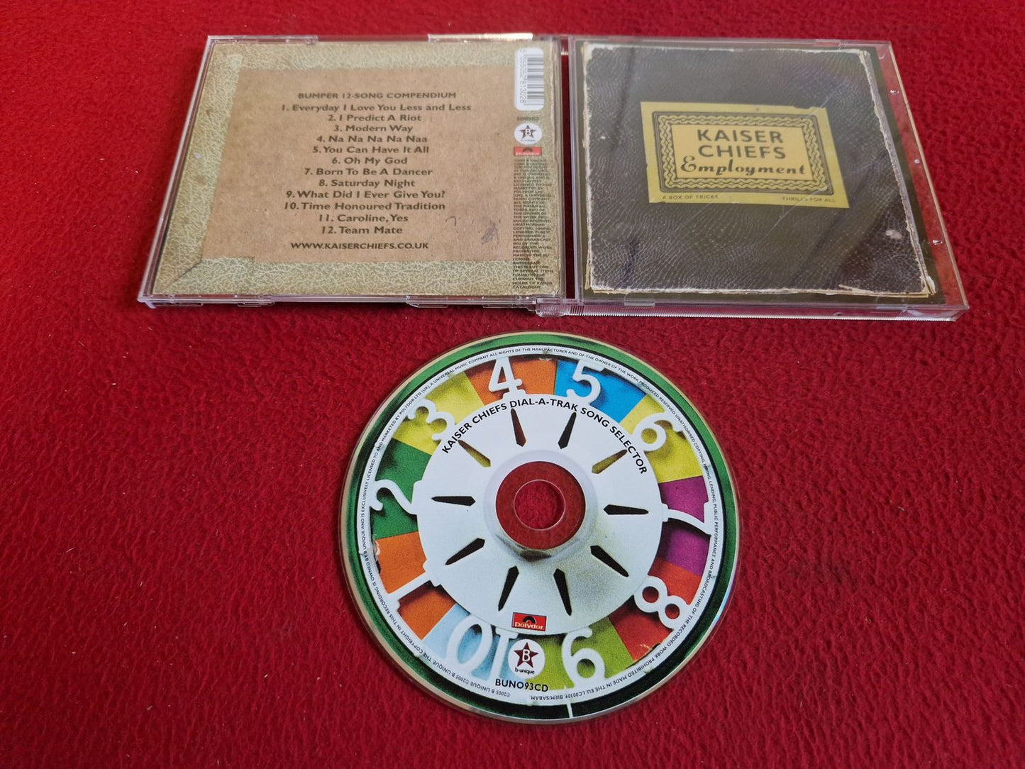 KAISER CHIEFS EMPLOYMENT CD