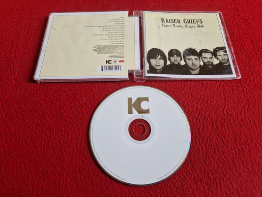 KAISER CHIEFS YOURS TRULY ANGRY MOB CD