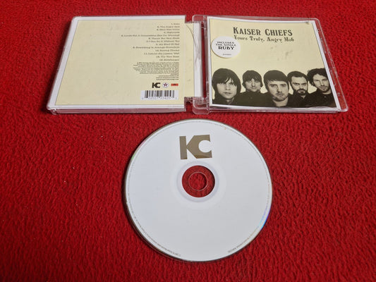 KAISER CHIEFS YOURS TRULY, ANGRY MOB CD