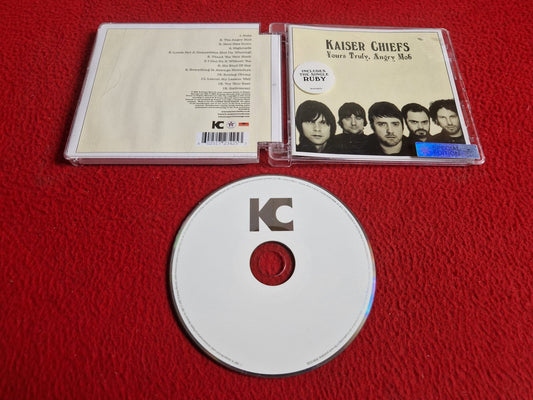 KAISER CHIEFS YOURS TRULY, ANGRY MOB CD
