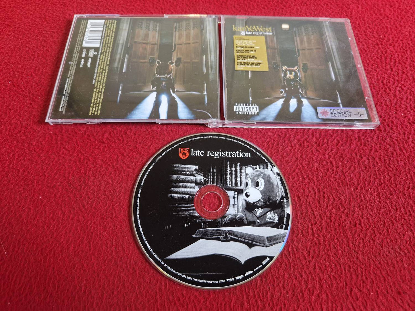 KANYE WEST LATE REGISTRATION CD
