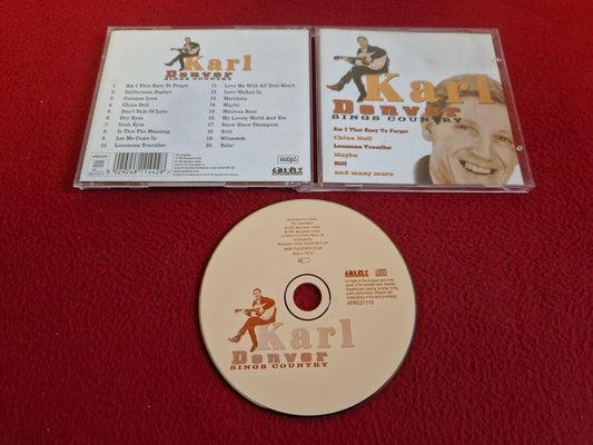 KARL DENVER SINGS COUNTRY CD
