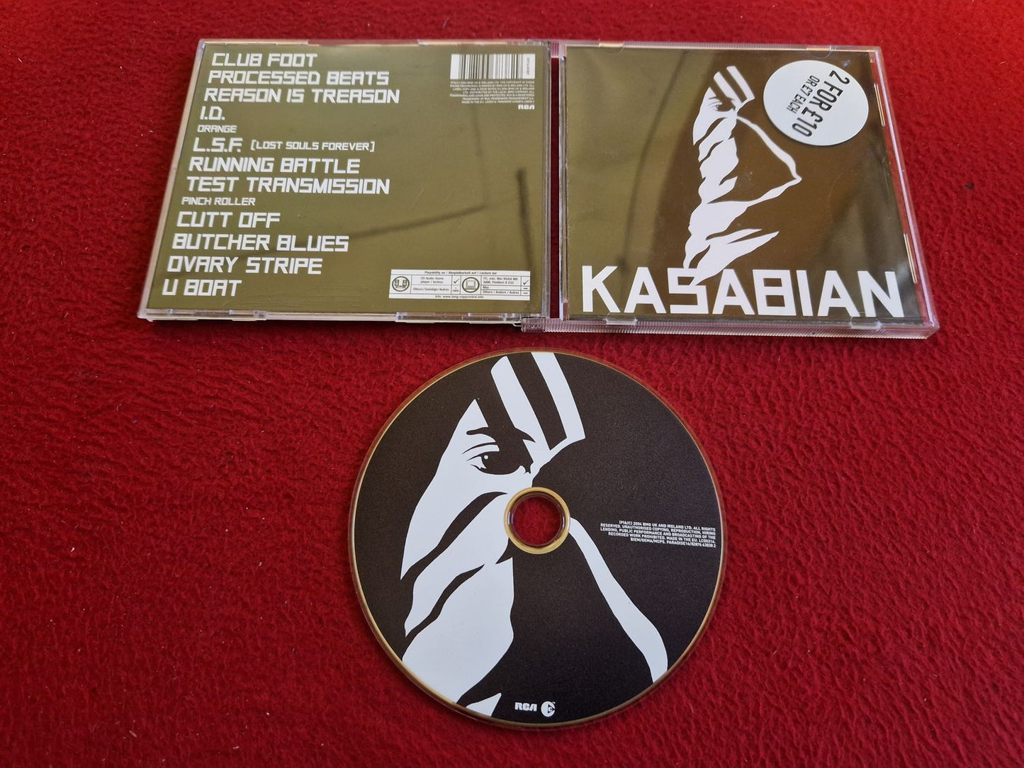 KASABIAN - KASABIAN CD