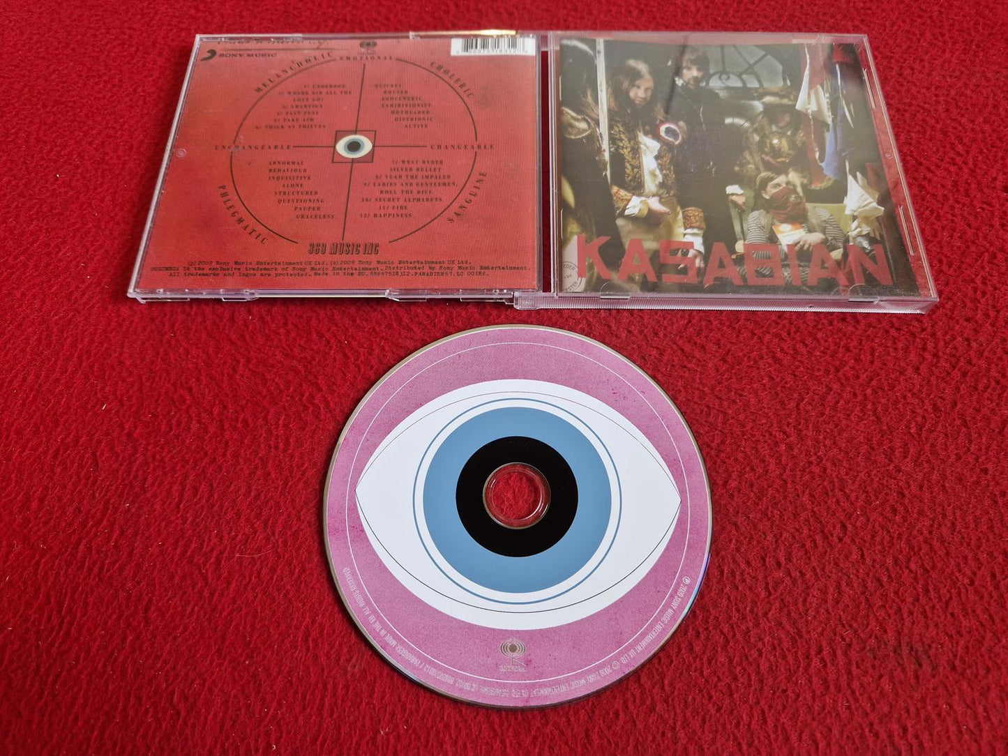 KASABIAN WEST RYDER PAUPER LUNATIC ASYLUM CD