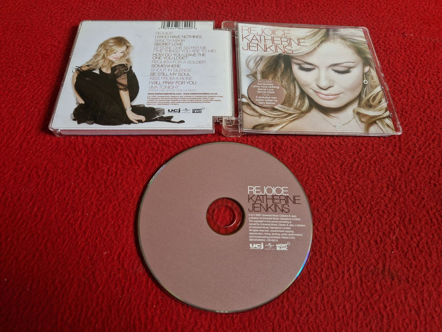 KATHERINE JENKINS REJOICE CD