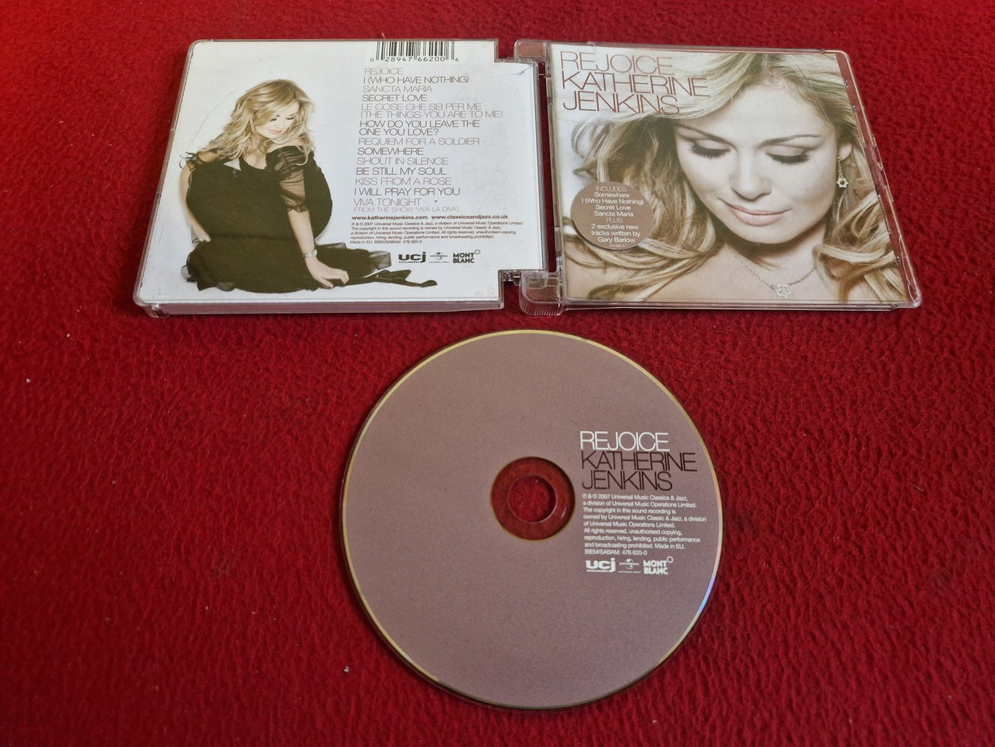 KATHERINE JENKINS REJOICE CD