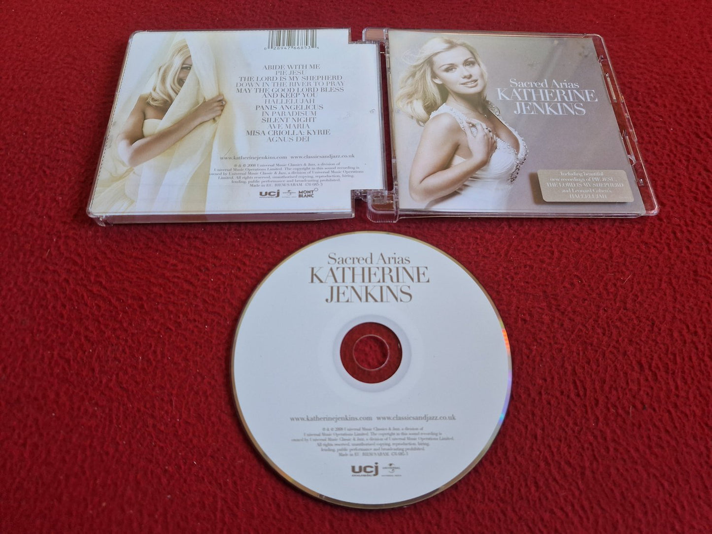 KATHERINE JENKINS SACRED ARIAS CD