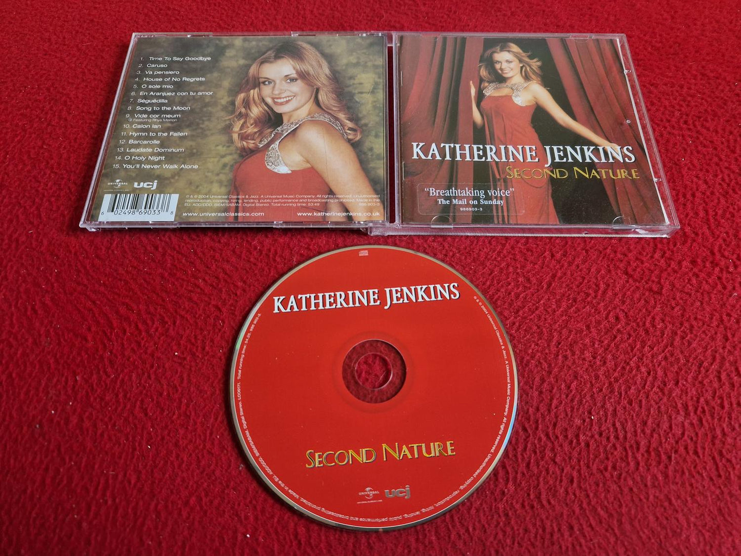 KATHERINE JENKINS SECOND NATURE CD