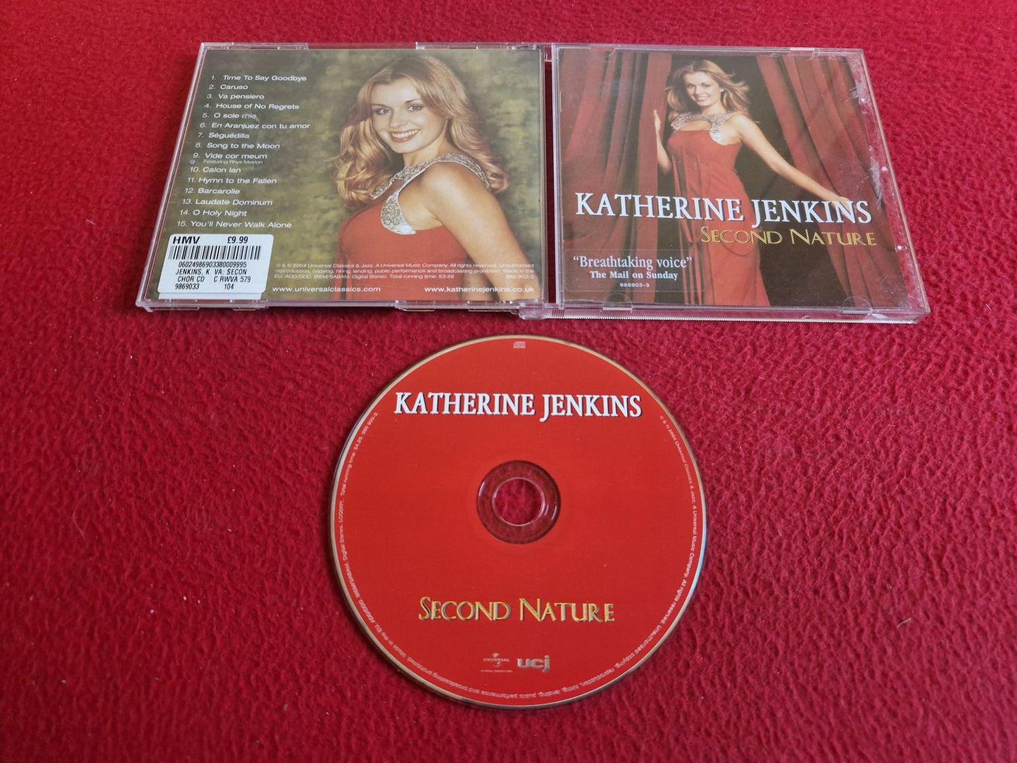 KATHERINE JENKINS SECOND NATURE CD