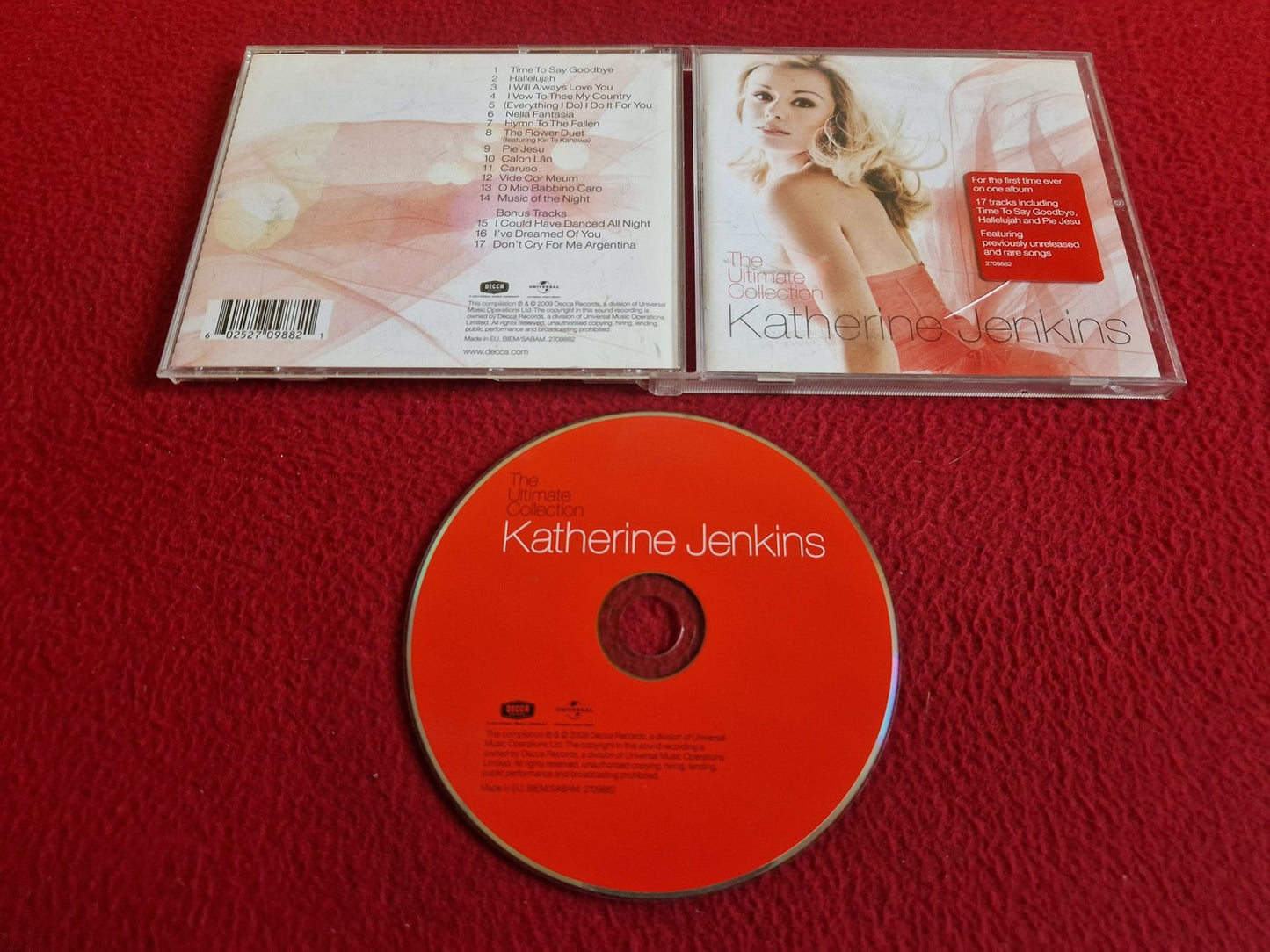KATHERINE JENKINS THE ULTIMATE COLLECTION CD