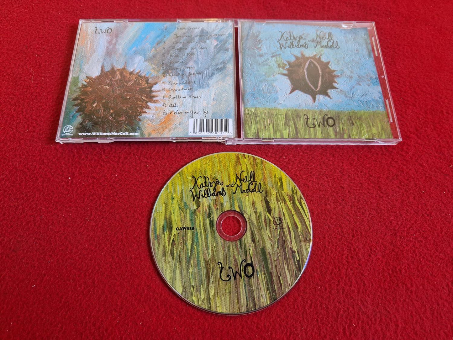 KATHRYN WILLIAMS AND NEILL MACCOLL TWO till CD
