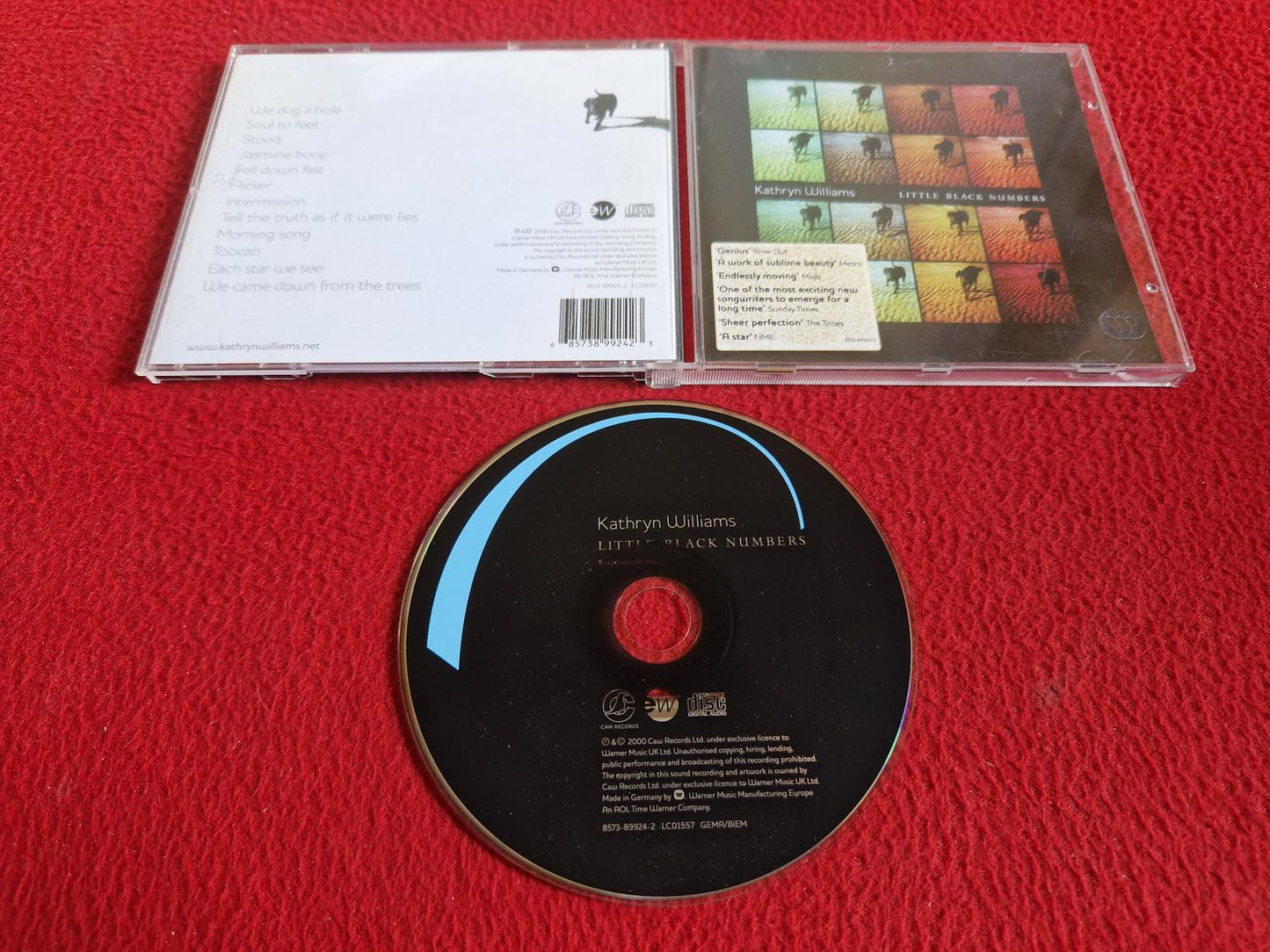 KATHRYN WILLIAMS LITTLE BLACK NUMBERS CD